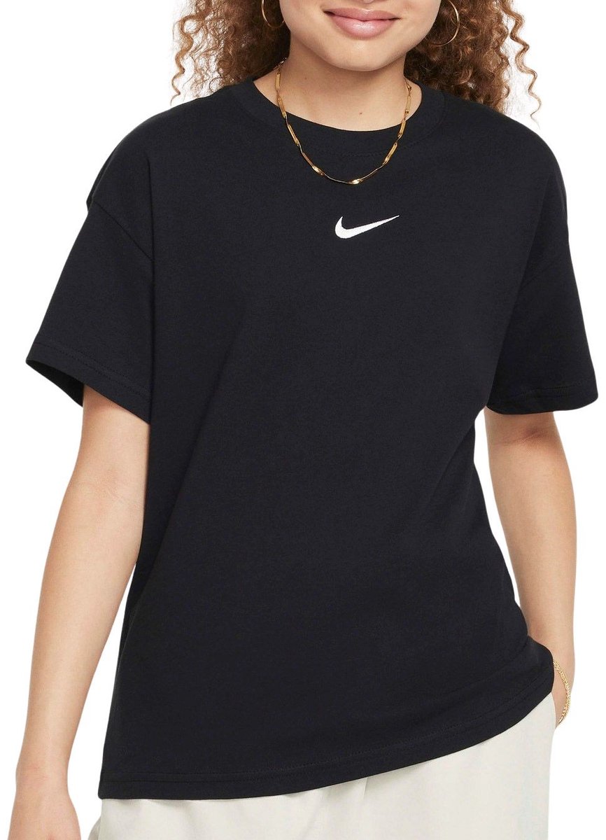 NIKE sportswear big kids’ girls’ Sport t-shirt korte mouw meisjes Zwart