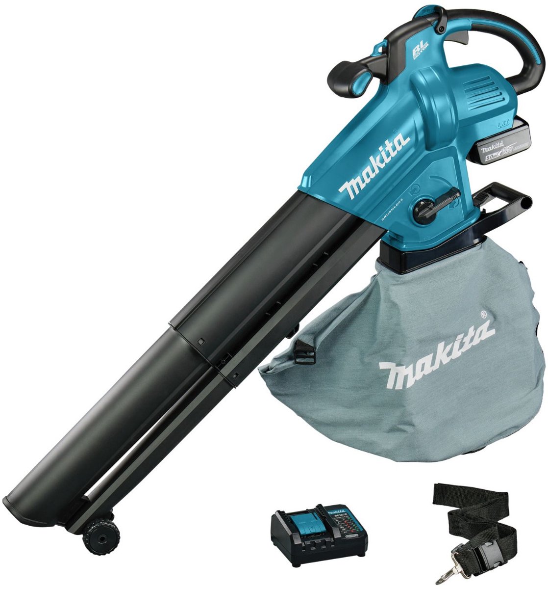 Bol.com Makita - DUB187T001 - Accubladblazer - 18v - Incl. Accu en Lader aanbieding