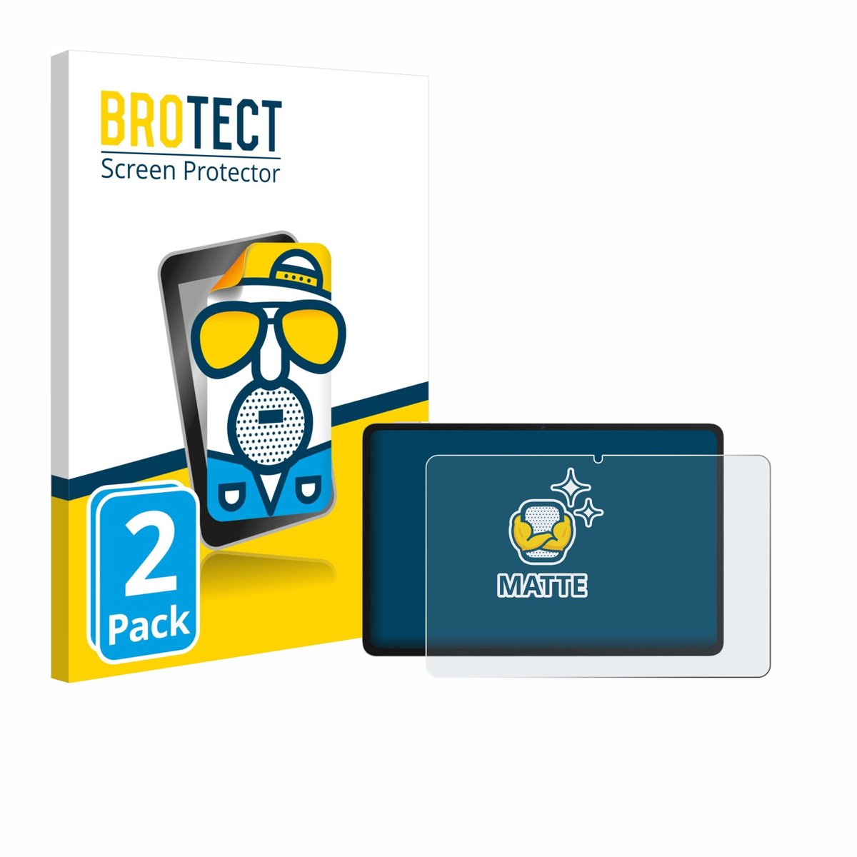 BROTECT - Screenprotector voor Honor Pad 10 - Folie Beschermfolie matte 2 Stuks