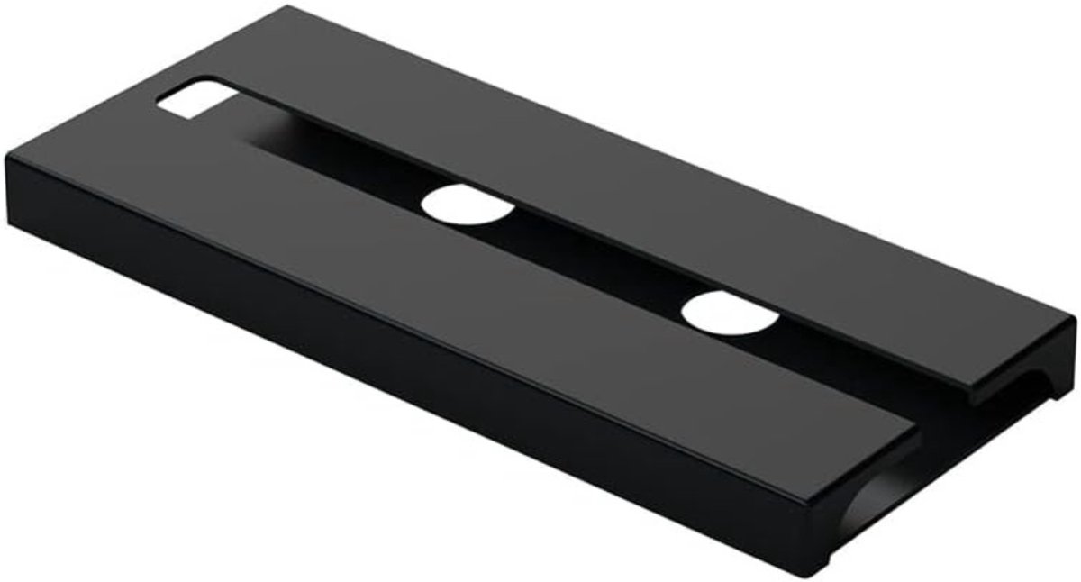 Zyrex® Ophangrek Wijnglazen - Wijnglazenhouder – Metalen Wijnglazenrek - Zwart - 26 cm x 11 cm x 2 cm