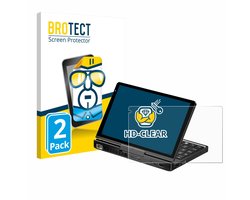 BROTECT - Screenprotector voor GPD Pocket 4 - Folie Beschermfolie transparant 2 Stuks