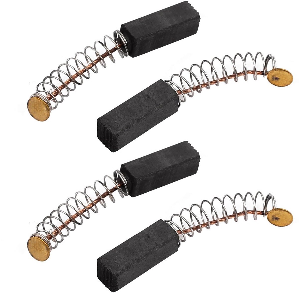 2 paren Carbon Borstels Power Tool 17 x 6 x 6 mm voor Generieke Elektrische Motor