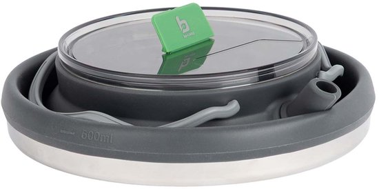 Bo-Camp - Theeketel - Opvouwbaar - Siliconen - 1,5 Liter van Bo-Camp — afbeelding 5