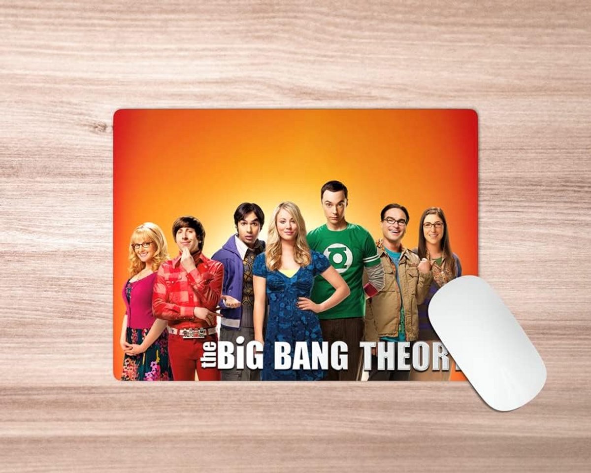 Muismat met The Big Bang Theory Opdruk - Comfortabel en Stijlvol