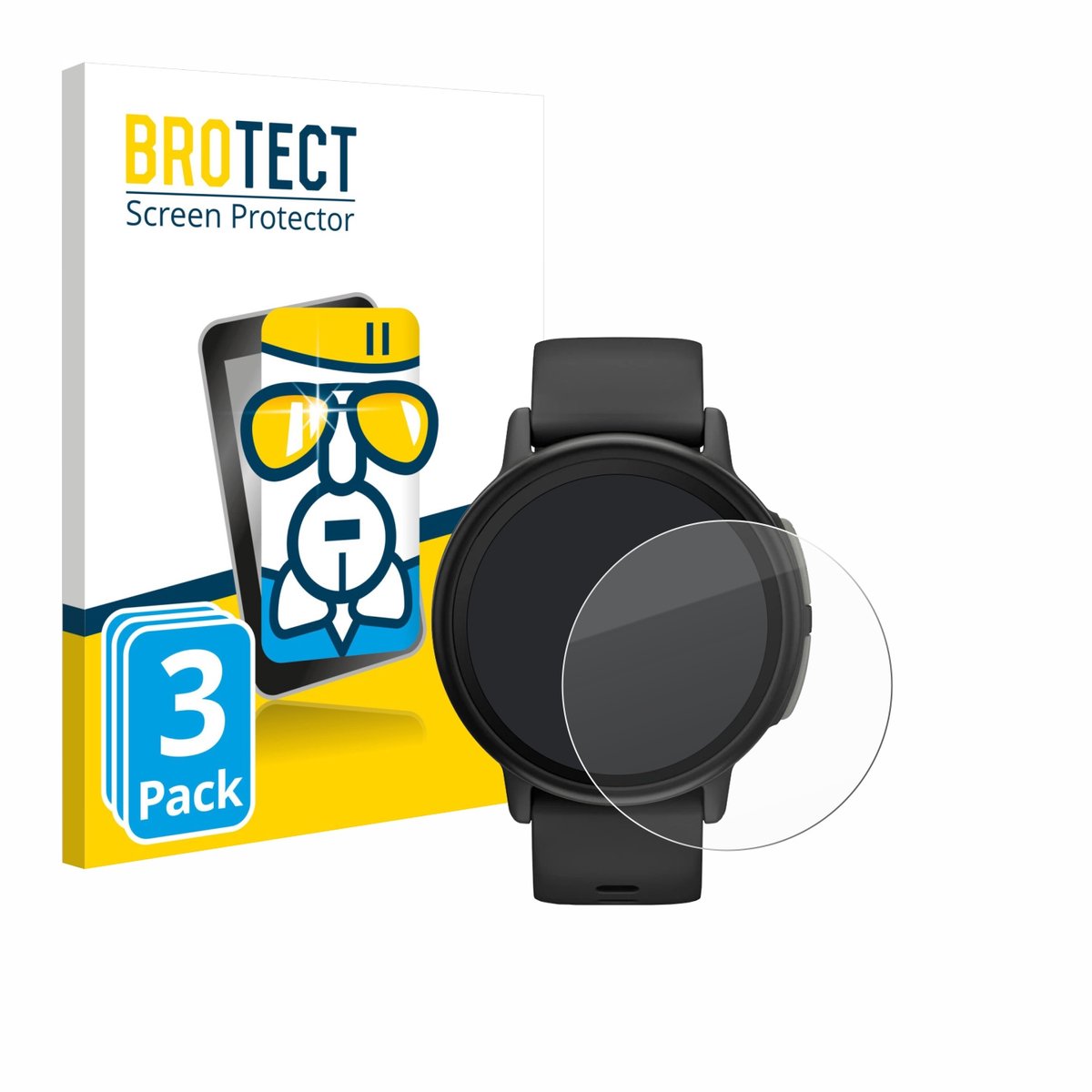 Screenprotector 3 Stuks voor Garmin Bounce 2 Beschermglas transparant