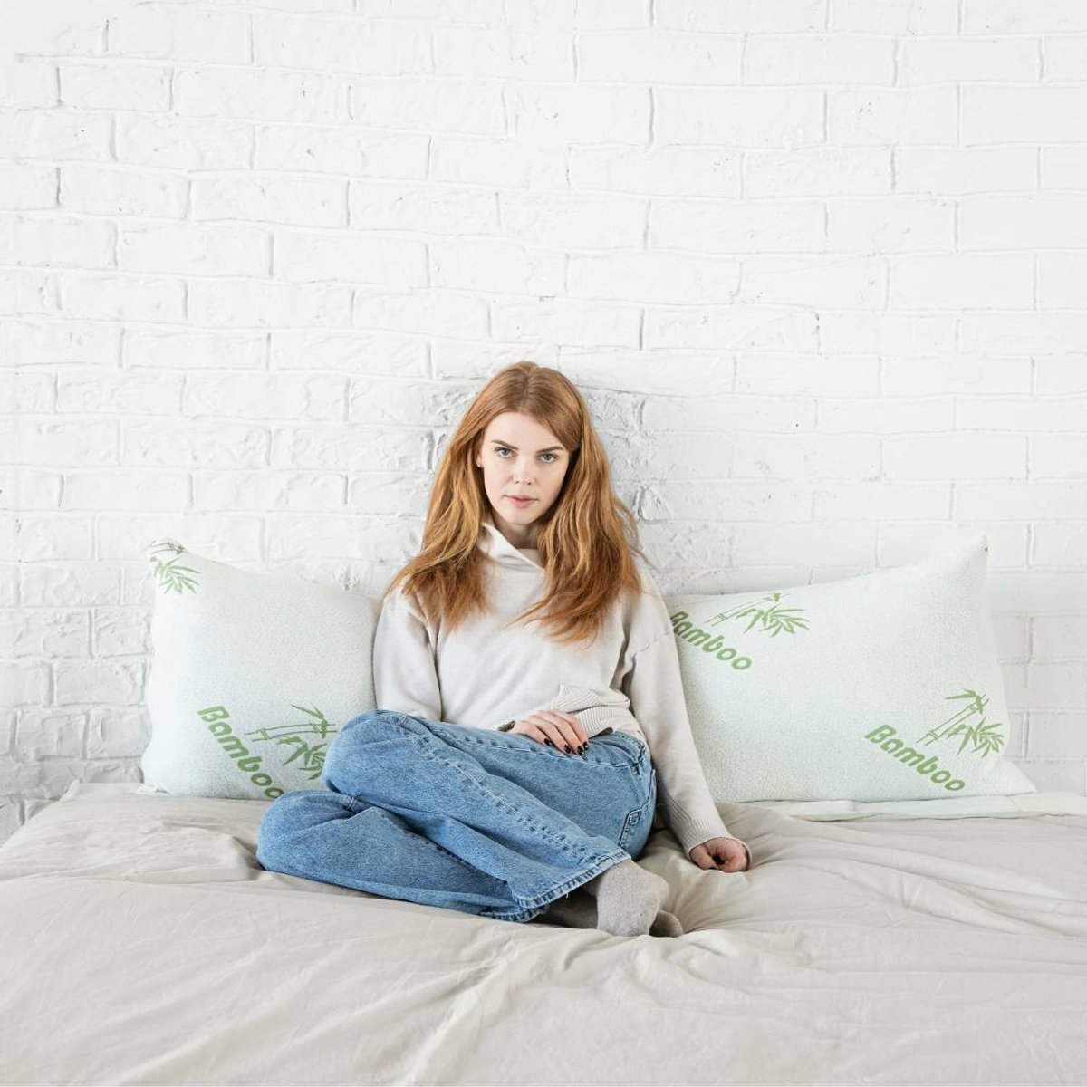 Ergonomisch Zijslaper Kussen - Hoofdkussen - Slaapkussen - Comfortabel en Ondersteunend - Vermindert Spanning - Ideaal voor Zijslapers