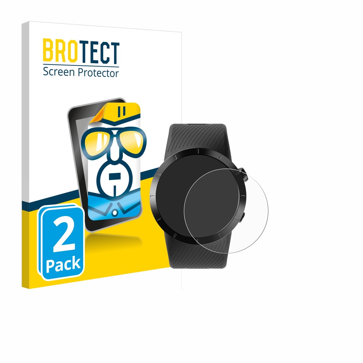 BROTECT - Screenprotector voor Shot Scope X5 - Folie Beschermfolie transparant 2 Stuks