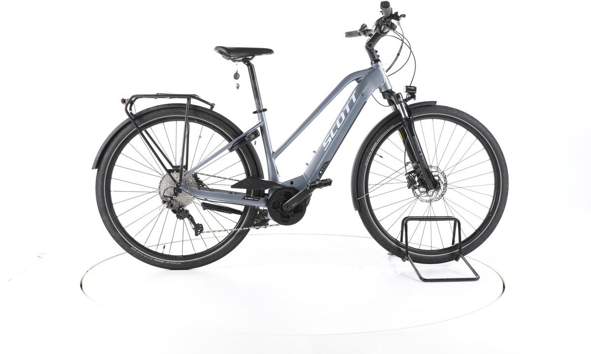 Scott Sub Tour eRIDE 10 Elektrische trekkingfiets Bosch Accu 625Wh 28 grijs Pro