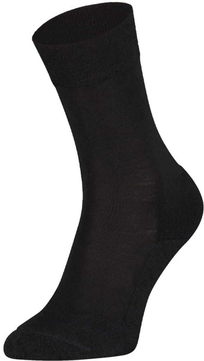 77% Merino Wollen Sokken L/R – 2 Paar Zwart
