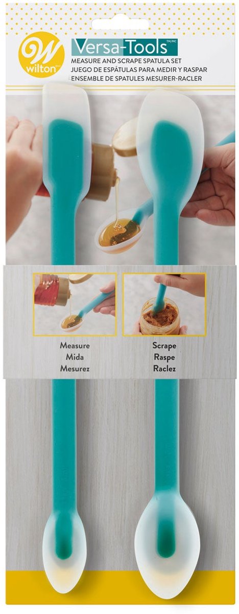 Wilton Versa-Tools Scrape & Measure Spatula Set/2