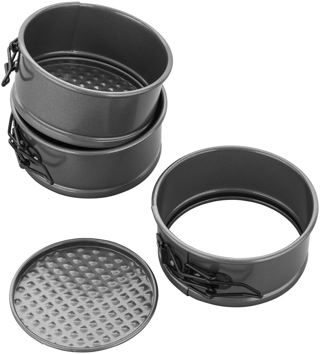 Wilton Mini Springvorm Set - Taartvorm / Cakevorm - Ø10 cm - 3 Stuks – foto 3