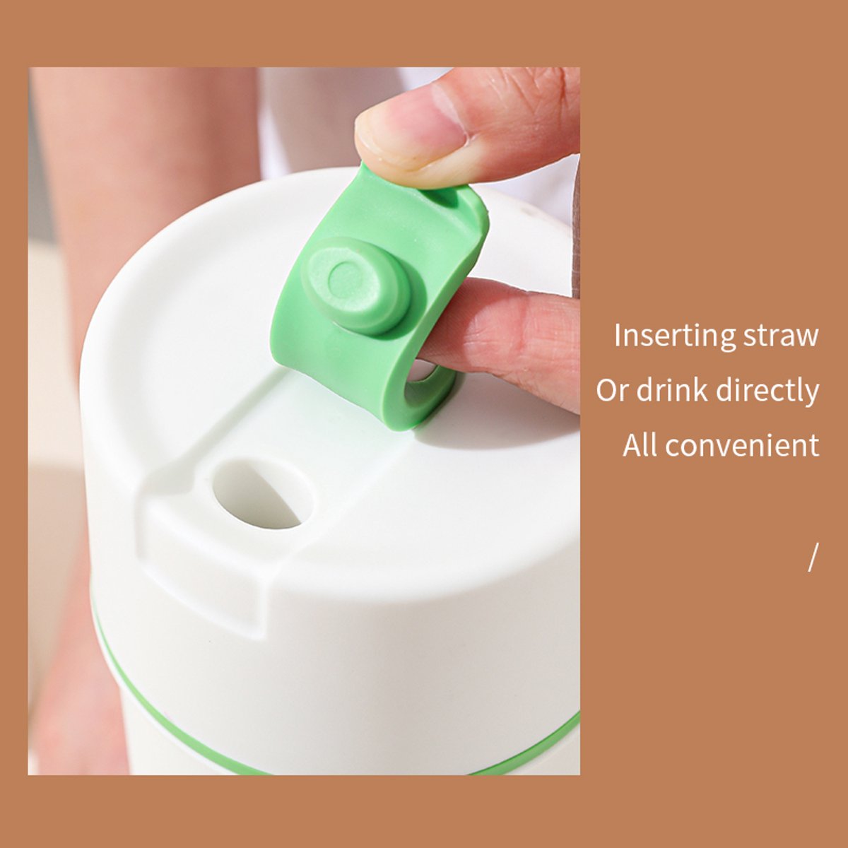 Slowjuicer - sapcentrifuge - draagbare juicer - mini smoothie maker - USB oplaadbaar - ingebouwde batterij 1200 mAh - 300 ml beker - 18.000-20.000 rpm - meer dan 5 messen - ≤36V - roze - zonder draagkoord thumbnail 8