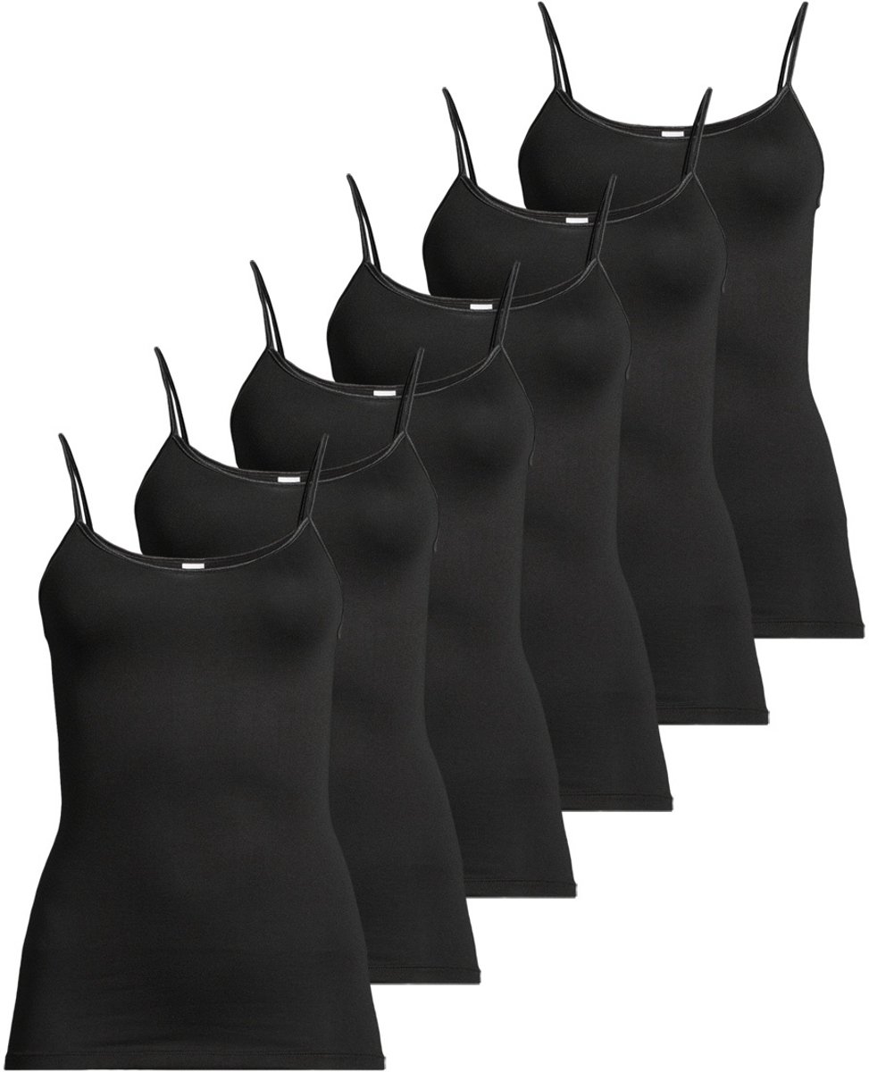 Conta Dames spaghettitop 6 pack Modal