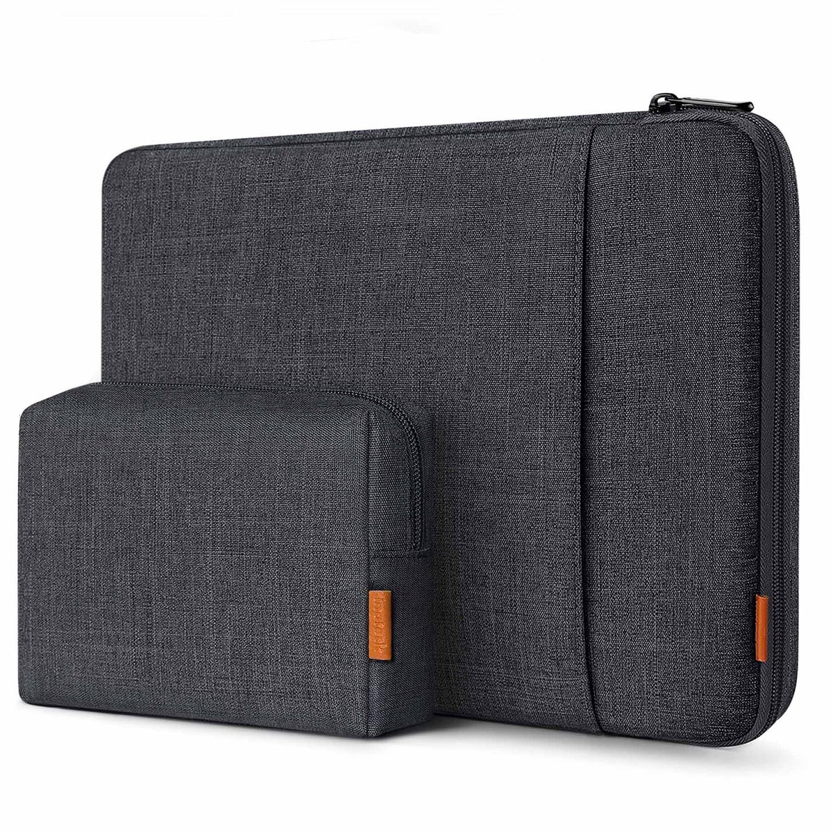 Inateck LB01006 40,6 cm (16") Opbergmap/sleeve Zwart, Grijs