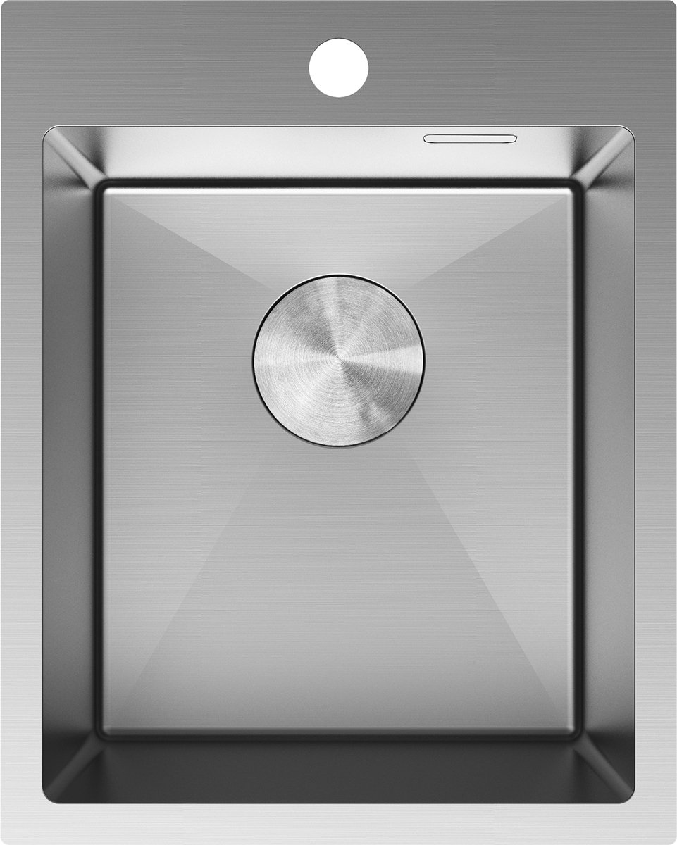 Mexen Solix roestvrijstalen gootsteen 1-komerig 400 x 500 , inox - 6406401000-01