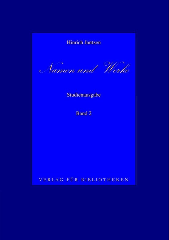 Namen und Werke 2 - cover
