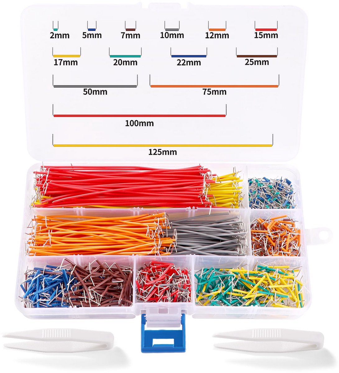840 Stuks U-vormige Verbindingsdraden voor Breadboard Prototyping