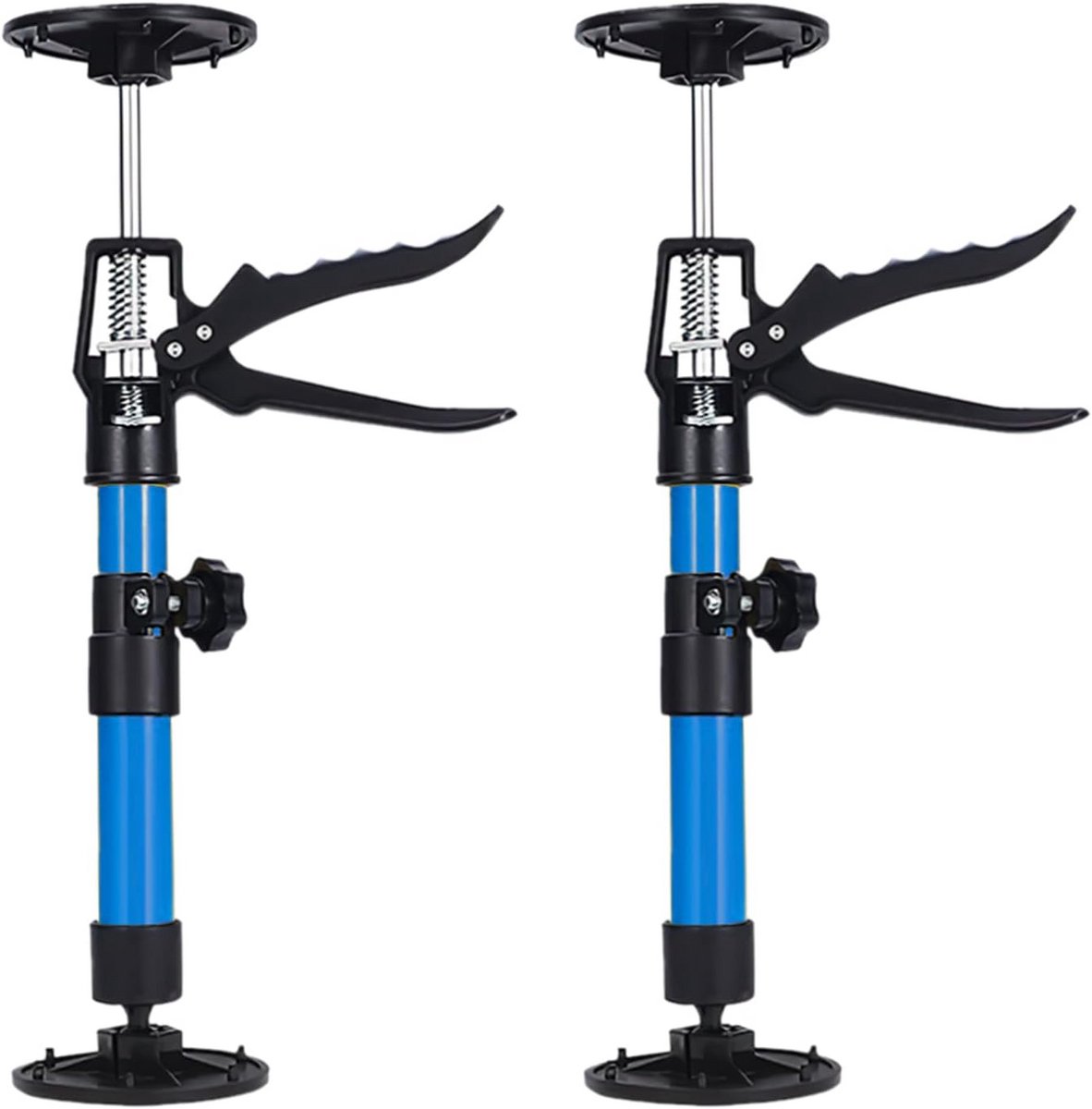 Set van 2 plafondbeugels met telescopische steun - 30-59 cm, 360° rotatie, max. 40 kg