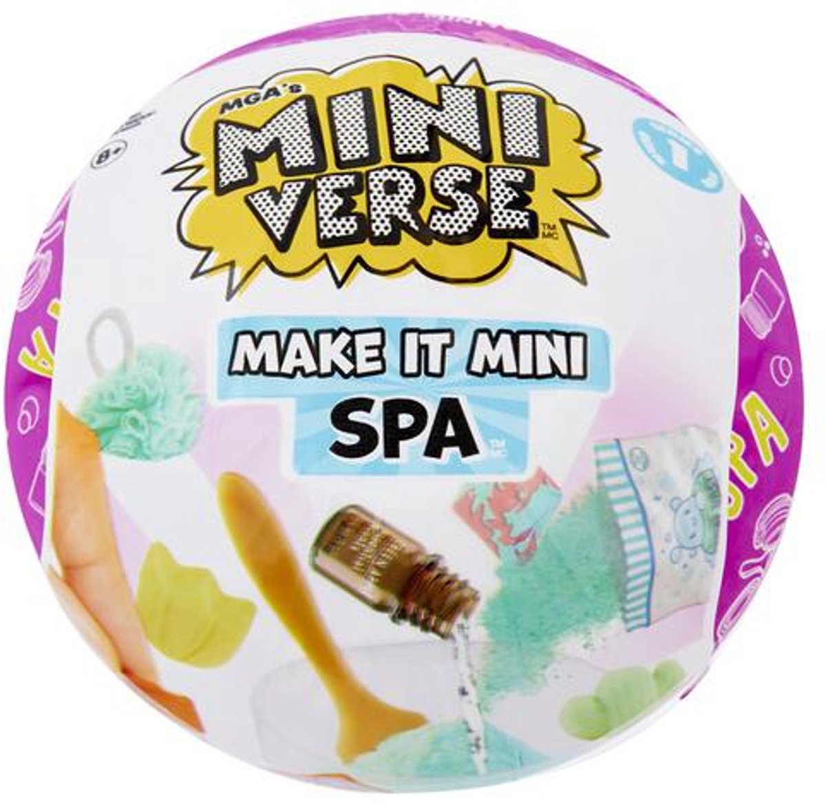 Miniverse Make It Mini Spa - 1 exemplaar - Uitpakken cadeautje