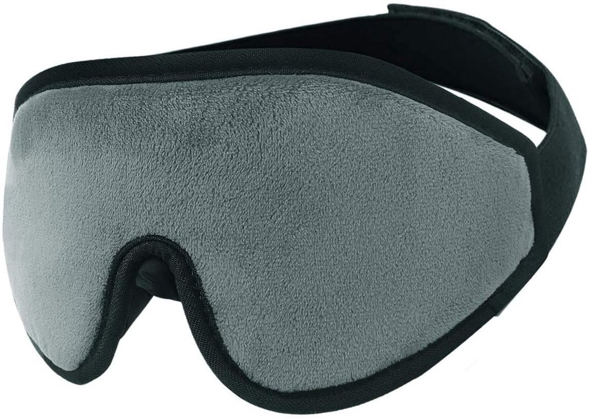 Comfortabel 3D Slaapmasker - Volledige Verduistering & Verstelbaar Oogmasker voor Betere Slaap