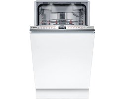 Bosch SPV6EMX09E - Inbouwvaatwasser - Slimline - B label - 44 dB - AquaStop-functie - 10 couverts - RVS - TimeLight - EfficientDry