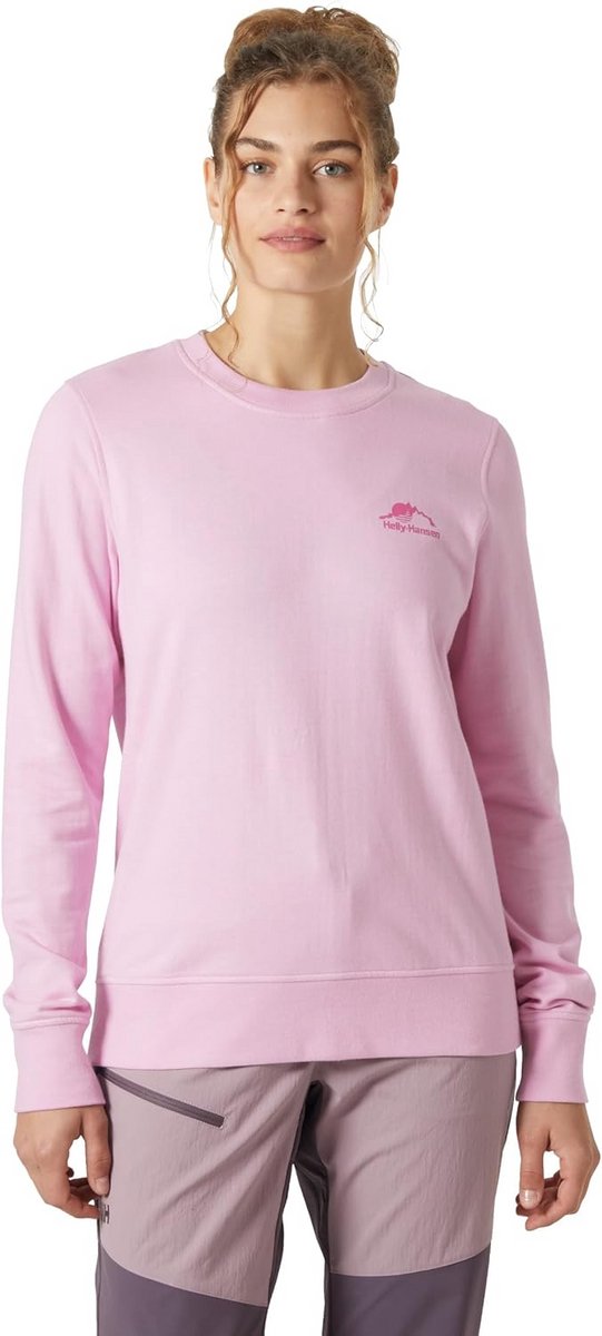 Comfortabel Dames Sweatshirt met Bergprint - Zacht Katoenmix