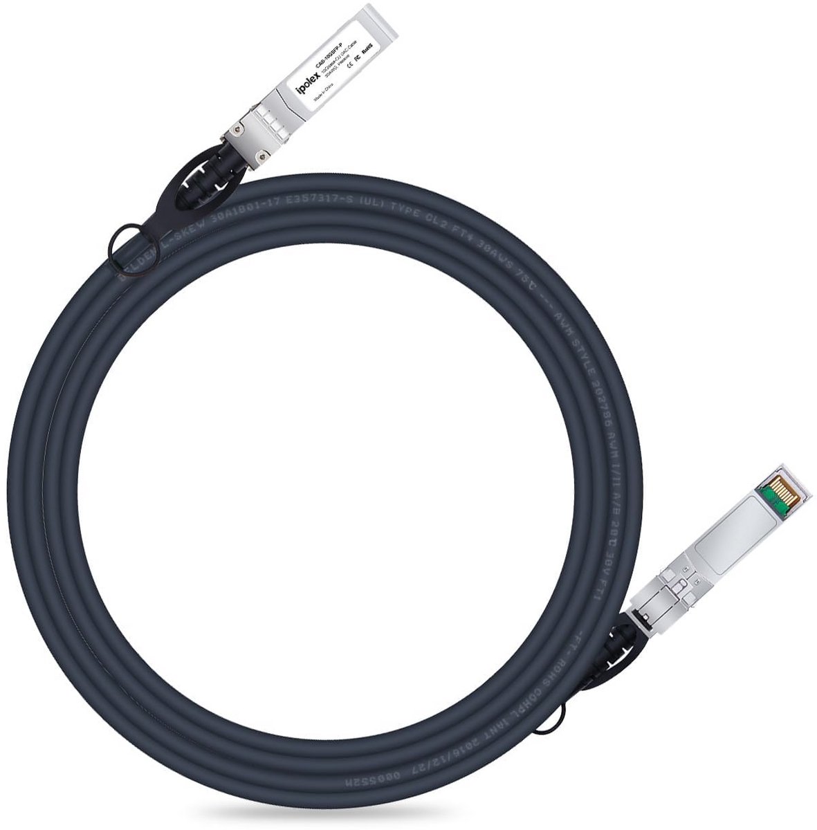 10Gb SFP+ Direct Attach Koperen Kabel 3m voor Switches en Servers | Passieve Twinax