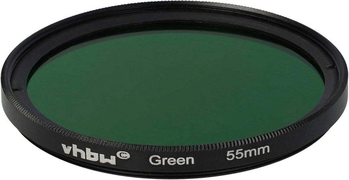Universeel Groen Kleurenfilter voor Cameralens met 55mm Schroefdraad