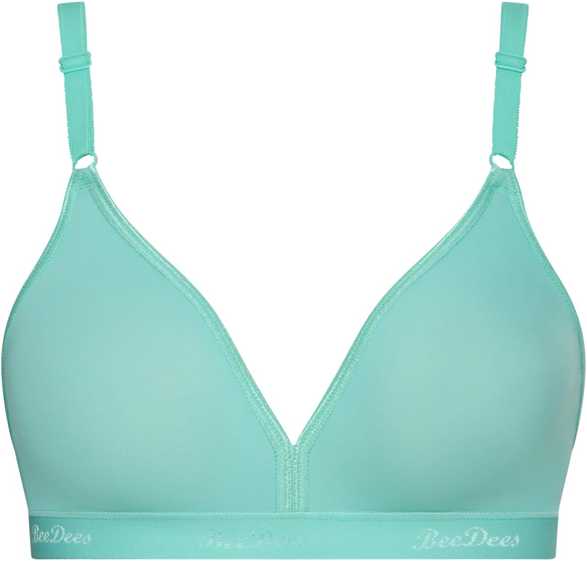 BeeDees Soft-BH Microfun N beugelvrije bh turkoois