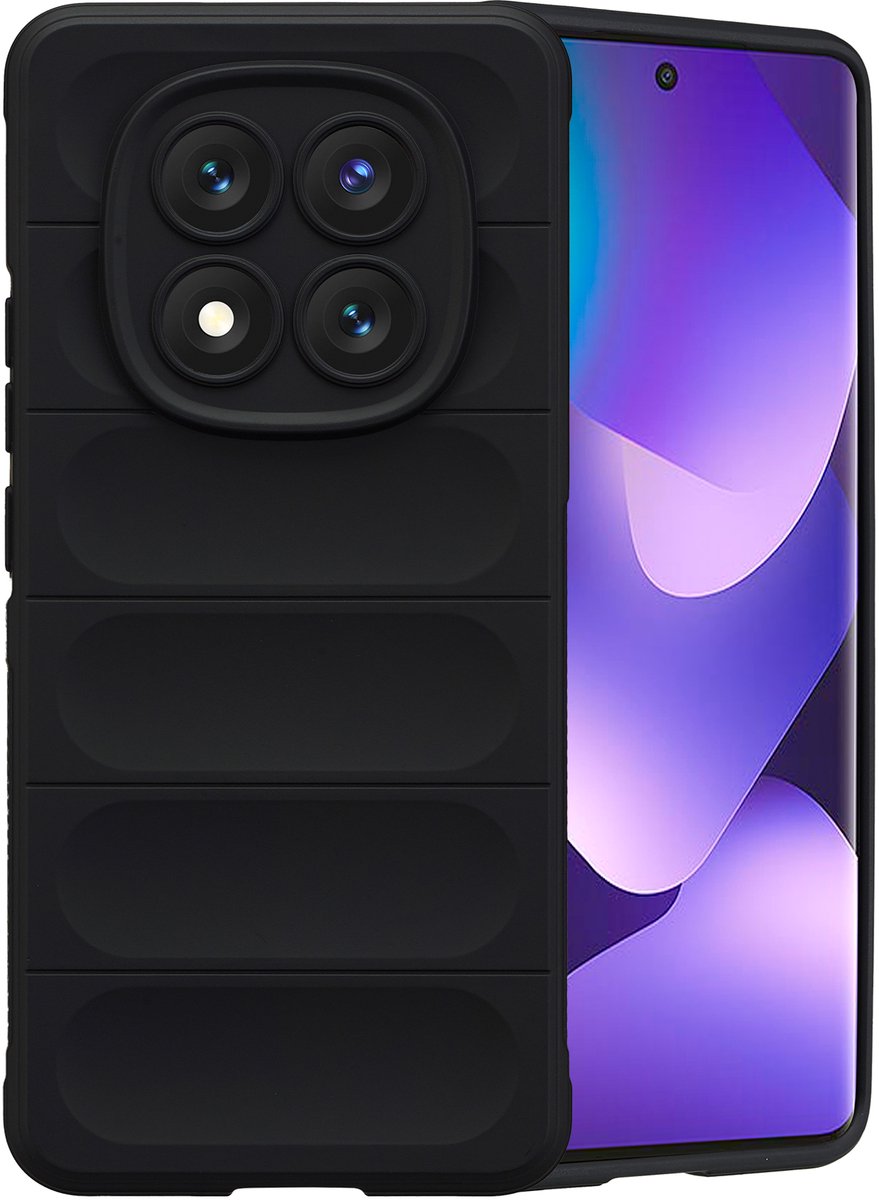 imoshion Hoesje - Geschikt voor Xiaomi Redmi Note 15 (5G) - EasyGrip Backcover - Zwart