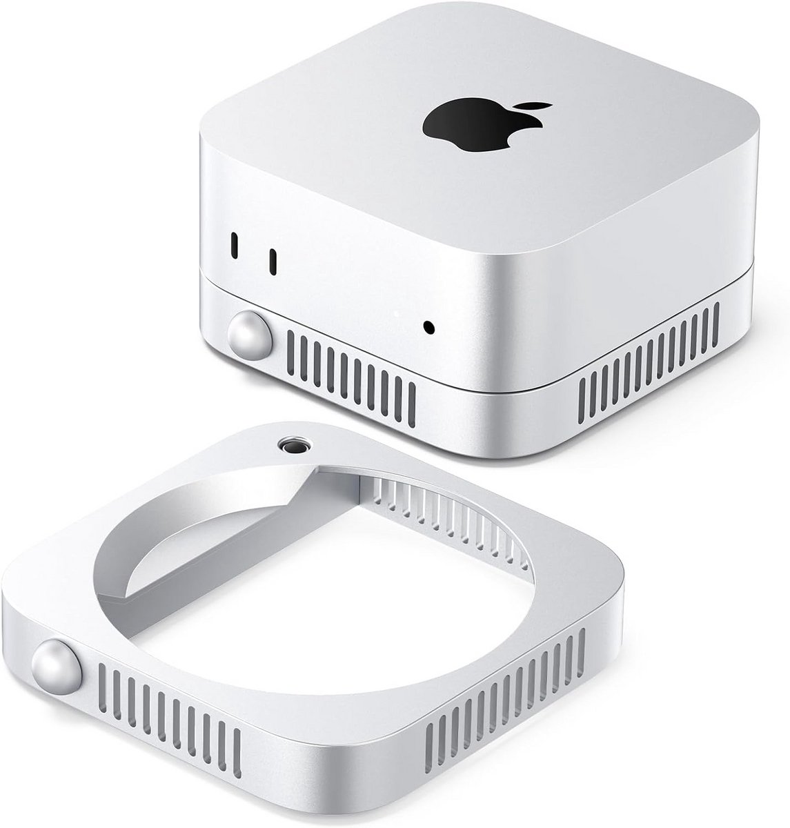 Docking Station voor Mac mini M4 met Standaard en Uitbreidingspoorten