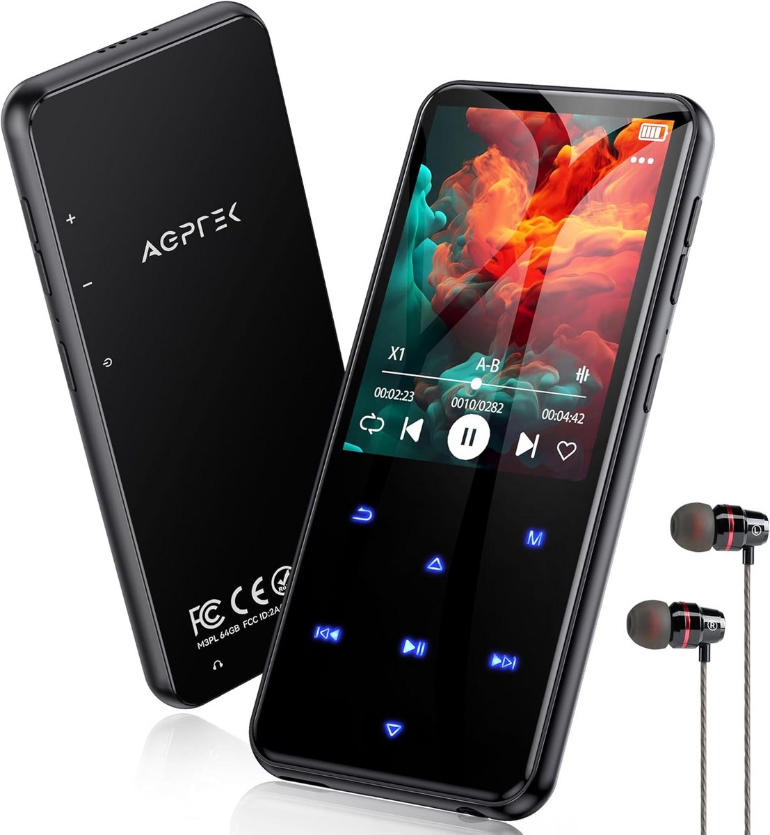MP3 Speler Bluetooth - FM-Radio - handsfree