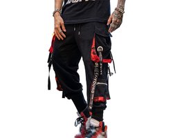Techwear Cargo Broek Heren Hip Hop Jogger Streetwear Baggy Stijl