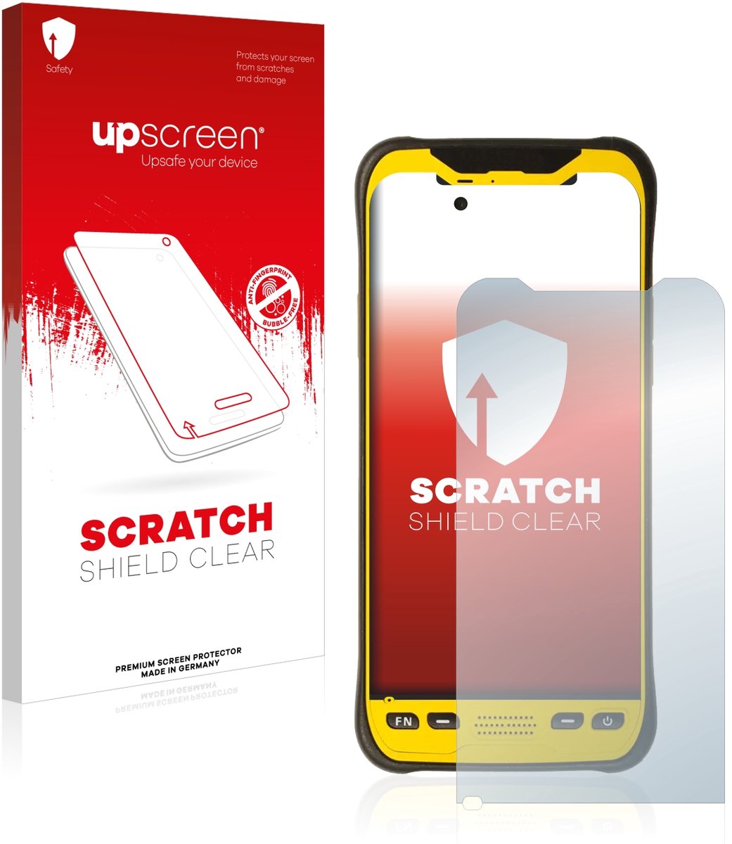 upscreen - Screenprotector voor Trimble TDC600 - Folie Beschermfolie transparant