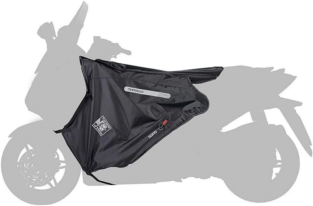 Universele Windscherm Zwart voor Scooter en Motorfiets
