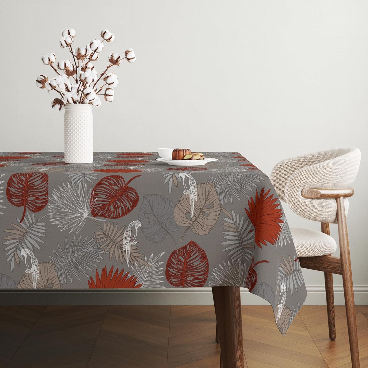 Waterdicht en Afwasbaar Tafelkleed Grijs - 250 x 140 cm