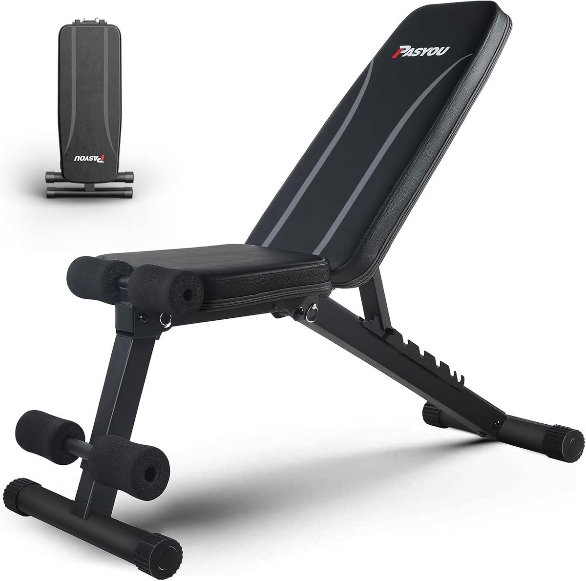 Verstelbare Opklapbare Trainingsbank voor Full Body Workout