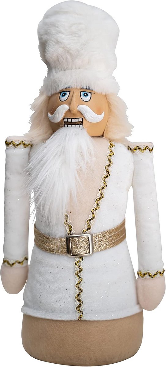 Decoratieve Notenkraker Deurstopper Wit voor Binnen