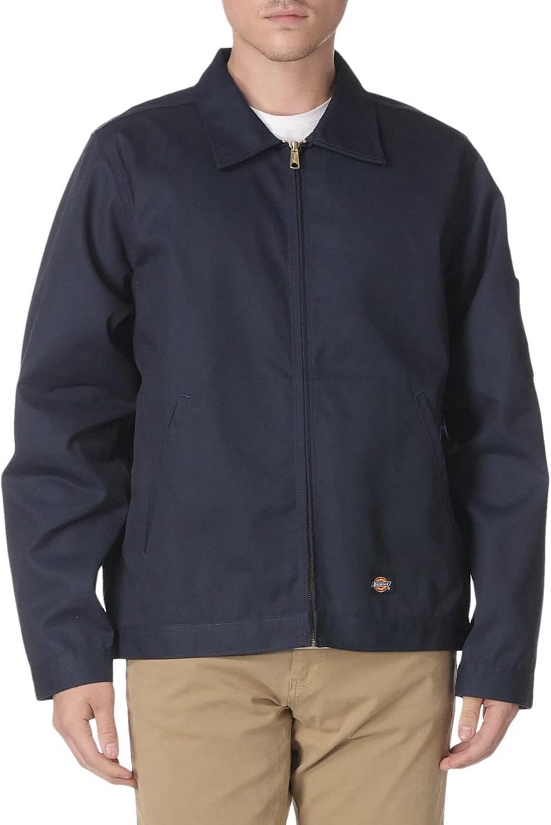 Unisex Werkjack met Ritssluiting en Zakken - Duurzaam Katoen Twill