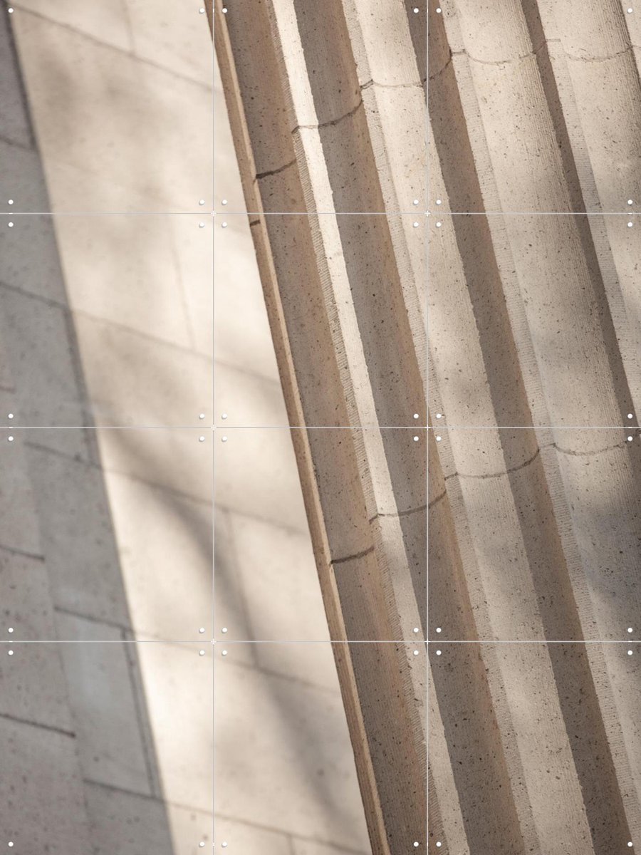 IXXI Lights and Shadows 2, Mareike Böhmer - 60 x 80 cm - Gratis ophangtool - Grote wanddecoratie en posters - Abstract, Fotografie, Architectuur