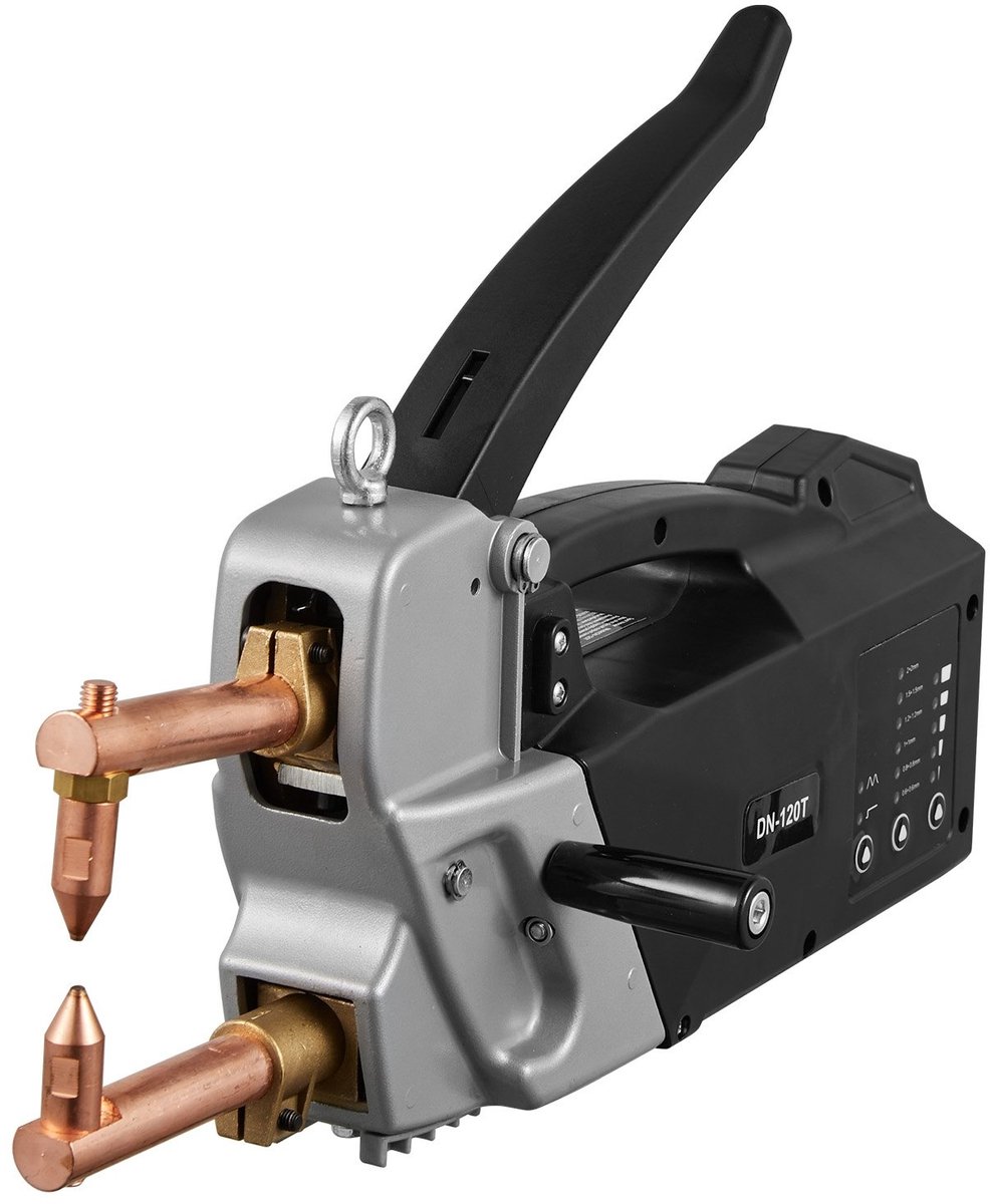 Puntlasmachine - Spotlasser - 8,1 kVA Ingangsvermogen - 4200 A Lasstroom - Tot 4 mm Plaatmetaal - Draagbaar - Met Handlaspistool