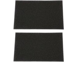 Allecto- Aquarium Filtratie Spons - Filter Vervangingen - 260x160x10mm - Zoetwater Tank - Pekel Aquarium - Geschikt voor - Spons Filter 2 stks - Spons Filters - Mat Filter - Aquarium .