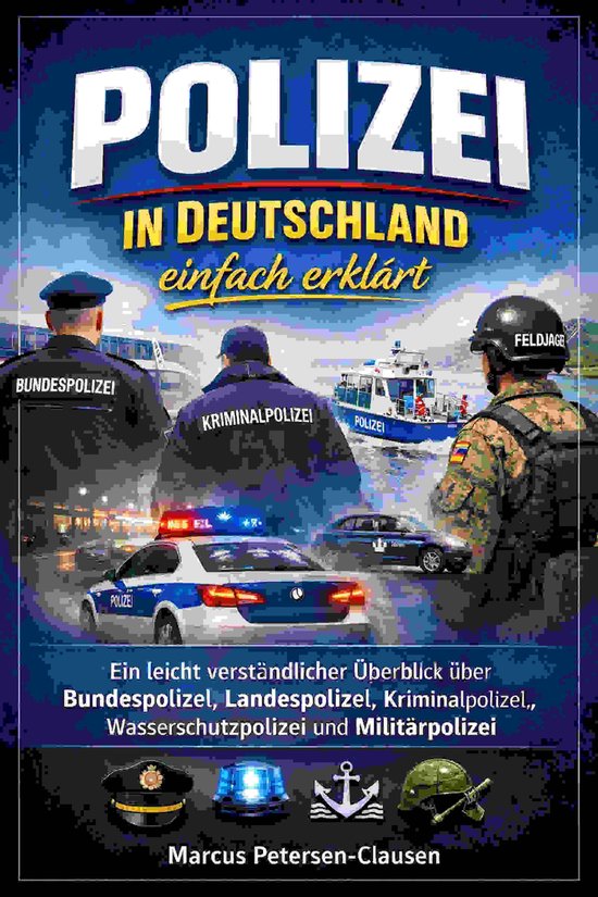 Polizei in Deutschland einfach erklärt - cover
