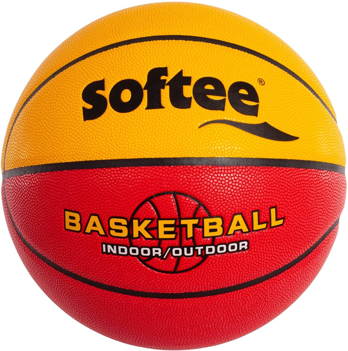 1190x1200.jpg Basketbalbal Softee Nine -maat 9- Naranja/Amarillo - 30 - Afbeelding 1
