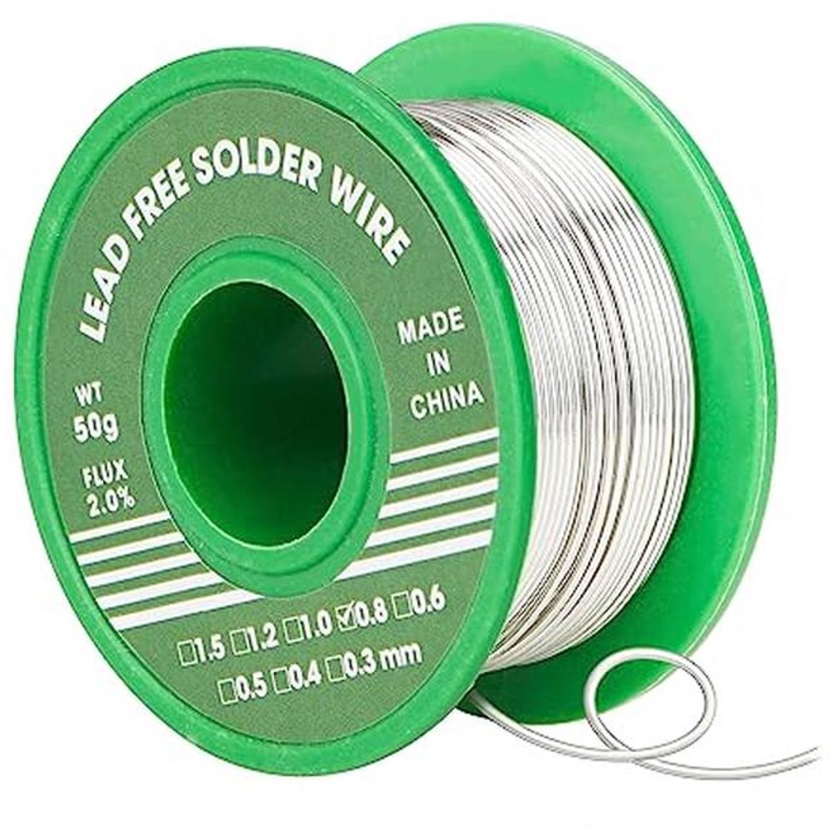 Loodvrije soldeertin met colofoniumkern - 50 g - Sn99,3 Cu0,7 - Elektronica accessoires