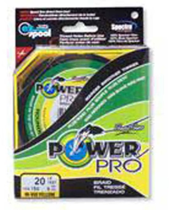 Power Pro Dyneema - Yellow - 0.23mm - 2740m van Power Pro — afbeelding 2