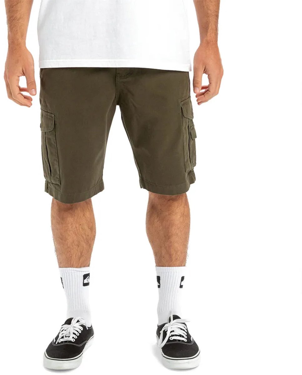 Quiksilver Crucial Battle Cargo Shorts 30 Man Grape Leaf