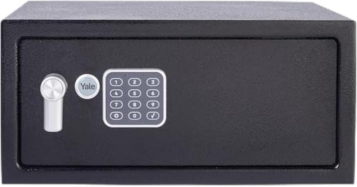 Elektronische Kluis met Alarm voor Laptop - 130 dB Beveiliging - Zwart