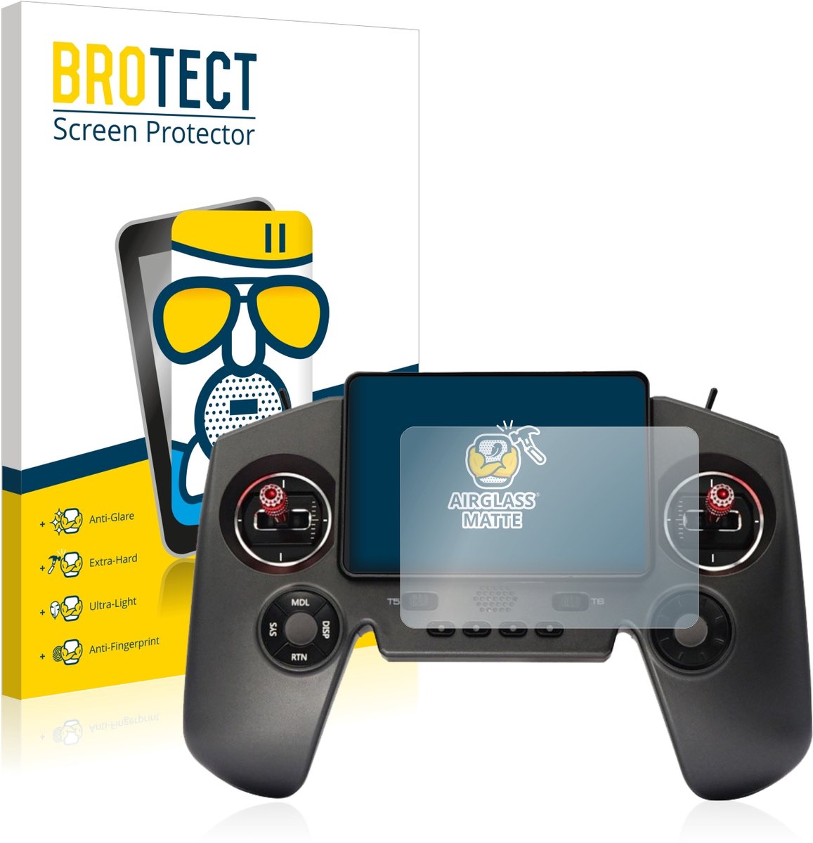 BROTECT - Screenprotector voor FrSky Twin Lite - Folie Beschermfolie Beschermglas matte