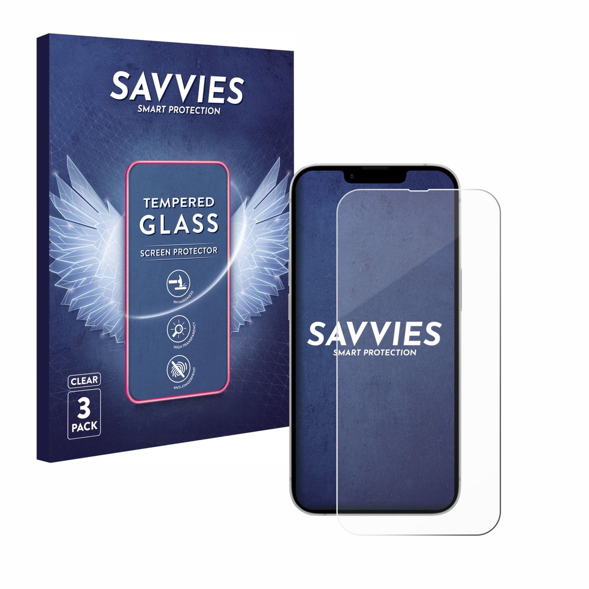 Savvies - Glas Screenprotector voor Apple iPhone 17e - Gehard Beschermglas 9H 3 Stuks